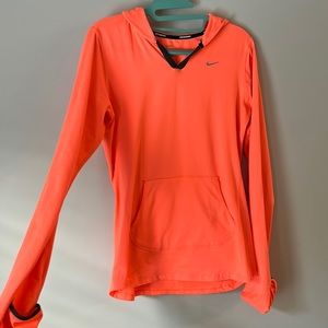 Coral Nike dry fit pullover